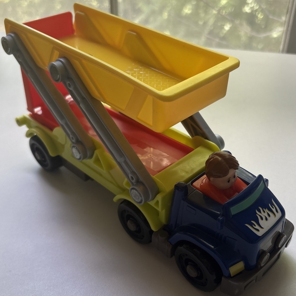 Fisher‎ Price Little People Wheelies Ramp n Go Car Carrier Hauler